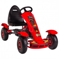 Kart cu pedale F618 Air rosu Kidscare foto
