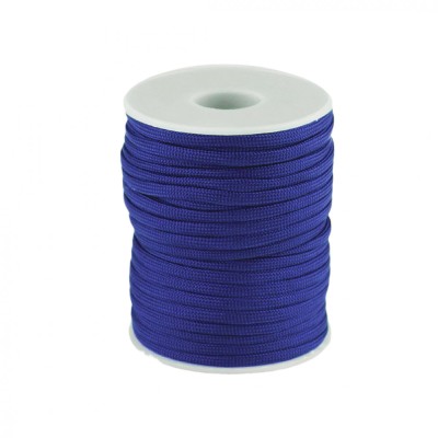 Cordelina paracord Crisalida, diametru 4 mm, 23 m, Albastru cobalt foto