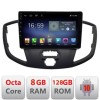 Navigatie Ford Transit V363 2015-2021 Android radio gps internet Octa Core 8+128 LTE Kit-custom+EDT-E609 CarStore Technology