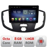 Navigatie Ford Transit V363 2015-2021 Android radio gps internet Octa Core 8+128 LTE Kit-custom+EDT-E609 CarStore Technology