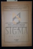 LUPTA PARTIDULUI COMUNIST DIN ROMANIA PENTRU APARAREA INTERESELOR CLASEI MUNCITOARE IN PERIOADA STABILIZARII RELATIVE A CAPITALISMULUI 1923 1928