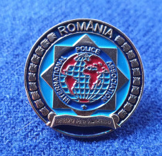 Insigna IPA Asociatia Internationala a Politistilor filiala din Romania foto