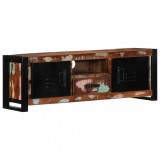 vidaXL Dulap TV 100x30x35 cm lemn masiv recuperat