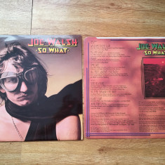 JOE WALSH ( EAGLES )- SO WHAT (1974,ABC,UK) vinil vinyl