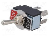 Comutator basculant 2 DPST ON-OFF 20A/12VDC R13-28 SCI