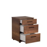 Noptiera Adore Trendline, 3 sertare, 40 x 57 x 39 cm