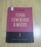 I. V. SPOSOBIN--TEORIA ELEMENTARA A MUZICII - 1959