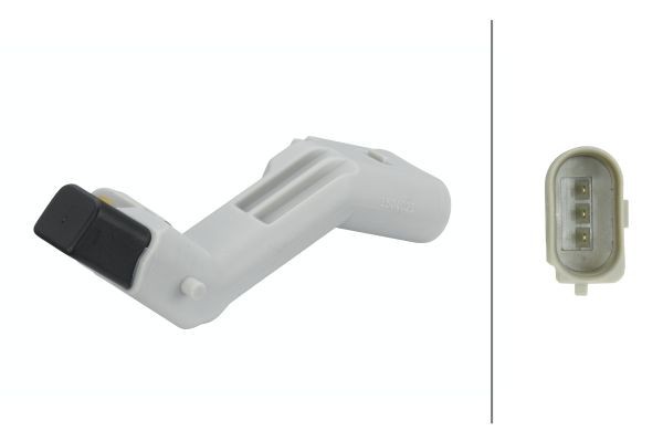 HELLA 6PU 009 167-131 Senzor impulsuri, arbore cotit