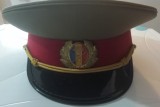 M1 8 - Cascheta militara - post 89 - culoare rosu infanterie - piesa de colectie