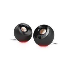 CREATIVE PEBBLE SE USB-C 2.0 Speakers w/Bluetooth 5.3, RGB Lighting, Aux, black &amp;quot;51MF1725AA000&amp;quot; (timbru verde 0.8 lei) foto