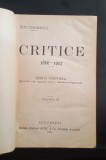 Critice - TITU MAIORESCU - VOL. III