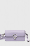 Coach poseta de piele Studio Baguette culoarea violet