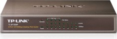SWITCH PoE TP-LINK 8 porturi 10/100Mbps (4 PoE), IEEE 802.3af, carcasa metalica &amp;quot;TL-SF1008P&amp;quot; (timbru verde 2 lei) foto