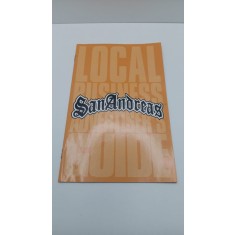 GTA Grand Theft Auto San Andreas - PS2 brochure