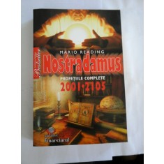 NOSTRADAMUS -Profetiile complete 2001-2105 - MARIO READING