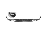 Spoiler bara fata VW TOUAREG (7L), 10.2002-12.2006, cu gauri pentru lampi pozitie,