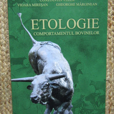 Constantin Velea - Etologie. Comportamentul bovinelor