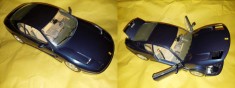Macheta auto Ferrari 456GT, 1:18, navy, metalica (Bburago) foto