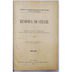 COLIGAT DE TREI CARTI DE TACTICA SI TEHNICA MILITARA , AUTORI ROMANI si STRAINI , 1893 - 1894