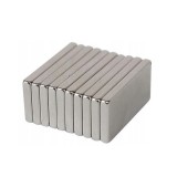Set 10 magneti neodim, 20x10x15mm, Argintiu