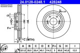 Disc frana ATE 24.0128-0248.1 Hyundai Santa Fe/Kia Sorento