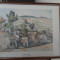 Paul Cezanne &quot;Dealuri &icirc;n Provence&quot; (print inrămat, 41/31 cm)