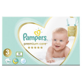 Cumpara ieftin Scutece Premium Care Nr. 3, 6-10 Kg, 120 bucati, Pampers