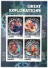 Sierra Leone 2016: Mari Exploratori - Set Complet MNH (Coliță + Bloc) - Timbre Străine