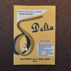 REVISTA DE FIZICA SI CHIMIE DELTA NR1/2016