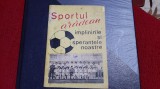 Brosura Sportul Aradean 1975