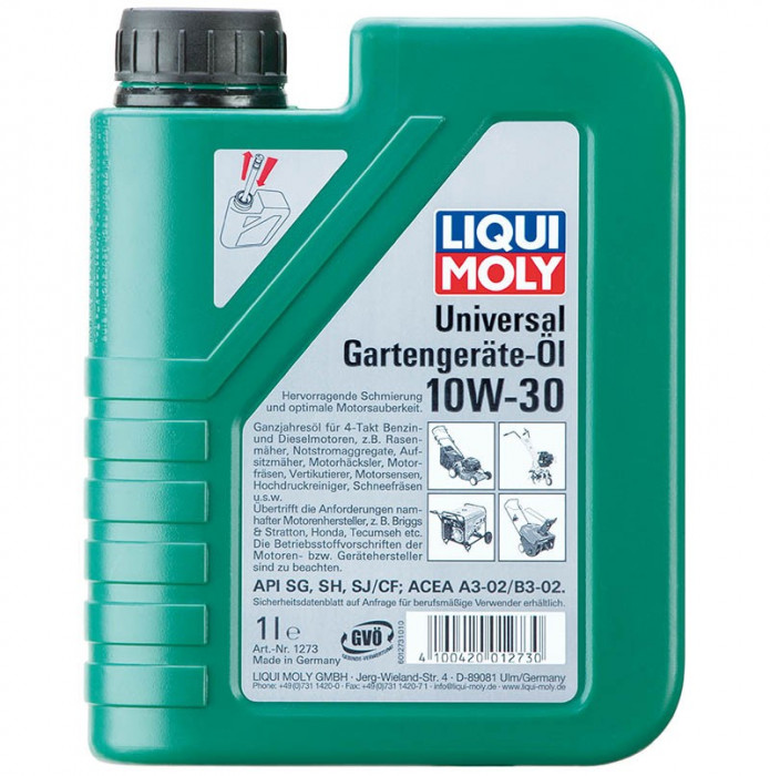 Ulei motor Liqui Moly 10W30 pentru Echipament gradinarit 1 litru