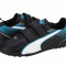 Ghete fotbal copii Puma Esquarda TT V Jr. black-white-scuba blue 10313201