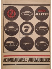 G. Clondescu - Acumulatoarele automobilelor (Editia: 1971) foto