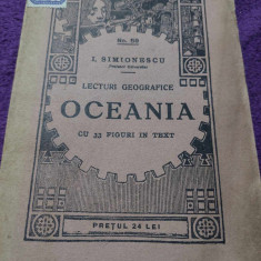 Lecturi Geografice-OCEANIA-Simionescu 1929-Ed.Casa Scoalelor,Biblioteca STIINTEI