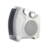 Aeroterma Rosberg portabila cu ventilator, 2 trepte, 3 moduri rece/cald/fierbinte, 2000 W, Alb