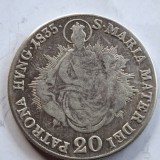 Ungaria 20 kreuzer 1835 B argint Francisc ll