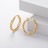 Cumpara ieftin Cercei Creole , zGolden Link, din argint 925 placati cu aur