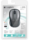Mouse Logitech M235 Wireless Black Grey PC