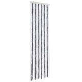 Cumpara ieftin Perdea pentru insecte, gri si alb, 56x185 cm, Chenille