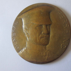 Raritate! Medalia gen. J.Pershing(Black Jack) com.fortelor americane Europa WWI
