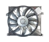 GMV radiator electroventilator Mercedes Clasa M (W163), 02.2000-06.2005, ML 55 AMG, motor 5.4 AMG, benzina, cutie automata, cu AC, 850 W; 530 mm; 2 p