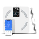 Cumpara ieftin Cantar Electronic inteligent NeoHGS Professional, 18 indici corporali, 8 senzori analiza, Calculator masa corporala, Raport evolutie utilizator, Displ