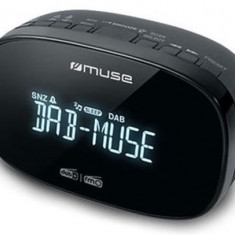 Radio Muse M-150CDB, DAB+/FM, Alarma, AUX (Negru)