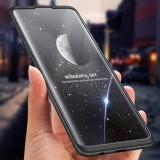 Husa protectie MyStyle&reg; pentru Samsung Galaxy S10 Plus, Black, acoperire completa 360 grade cu folie de protectie gratis