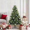 VidaXL Pom de Crăciun Artificial cu Ramuri Hinge, 150 LED-uri 150 cm 3395987