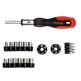 Set surubelnita cu biti Yato YT-2808, 29 buc