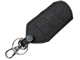 Husa cheie din piele pentru Vw Passat B6 B7 CC, cusatura neagra, pentru cheie cu 3 butoane Kft Auto, AutoLux