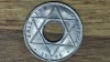 R08 Africa de Vest Britanica -moneda bijuterie coloniala- 1/10 penny 1946 cu-ni -UNC
