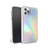 Husa protectie Flippy compatibila cu Apple iPhone 12/12 Pro Laser Gradient Case Cameleon