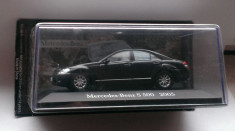 Macheta Mercedes-Benz S500 (W221) 2005 - Altaya 1/43 foto